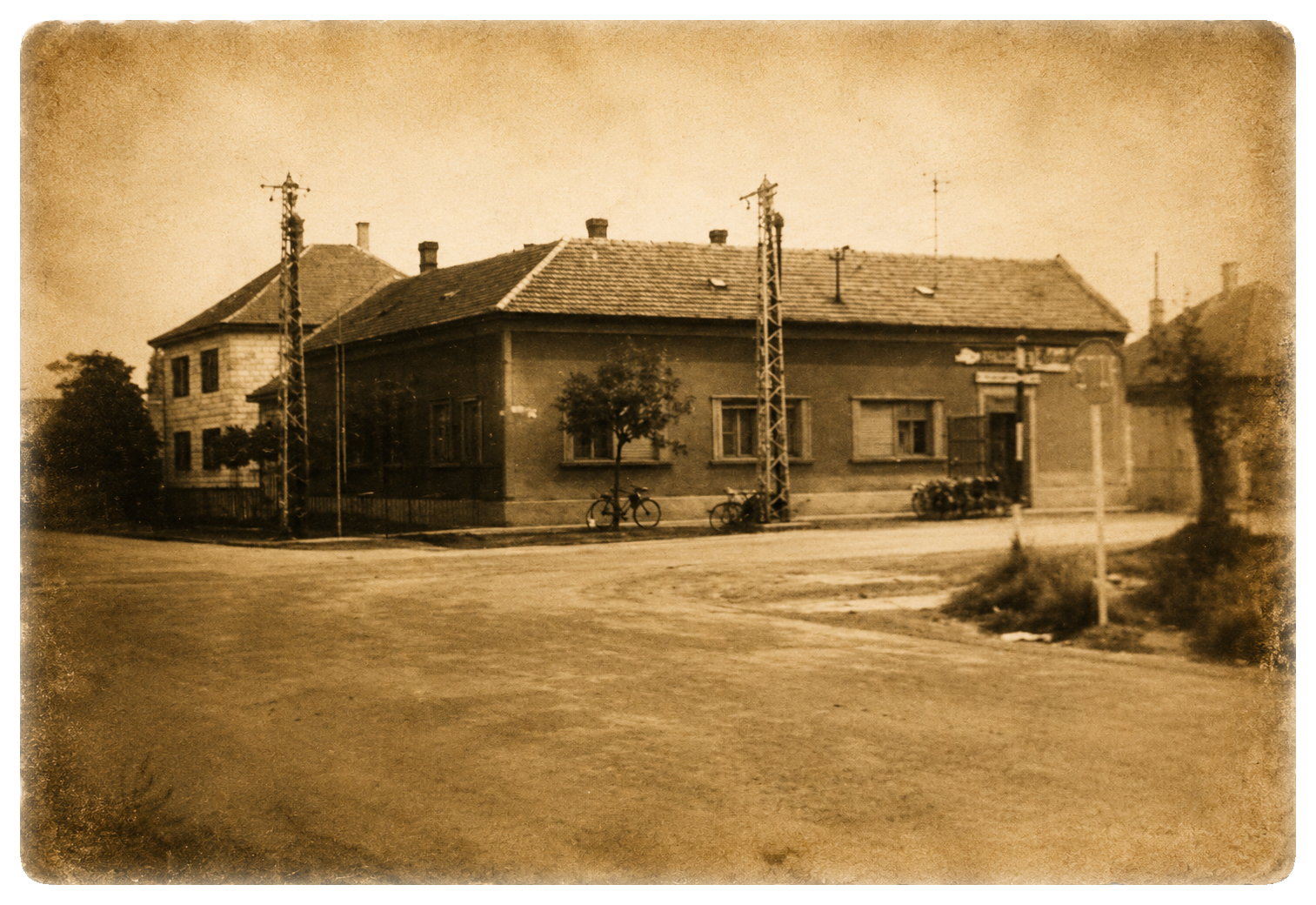 A vendéglő anno — a Kőrösi úti épület, 1970-es évek